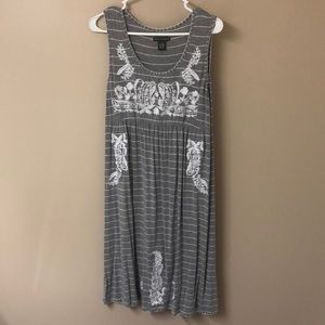 Chelsea & Theodore Grey Dress